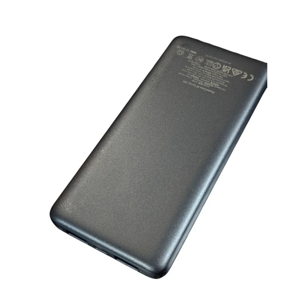 Cc2U Anker‎ 10000 mAh Fast Charge Power Bank Dual USB, USB-C - A1248 Slim Design
